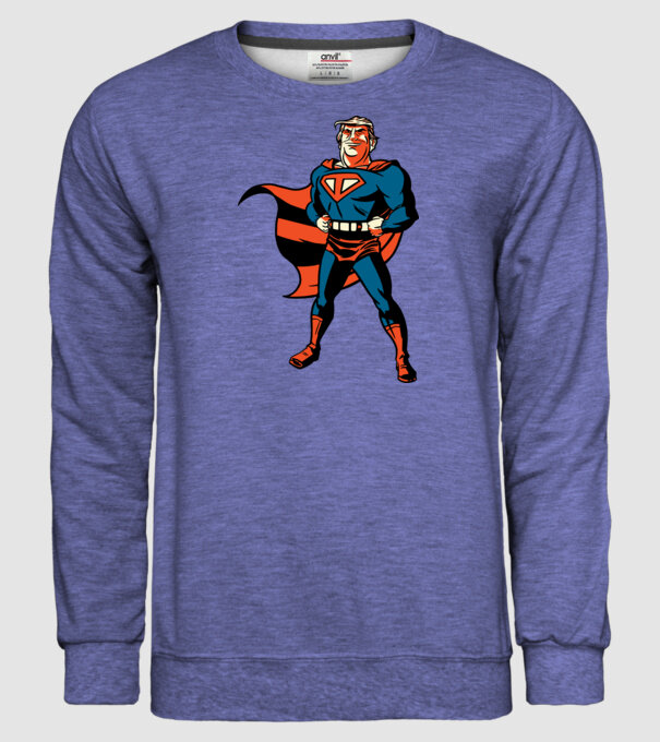Super Trump Usa 2020 model albastru jeanși pe tricou