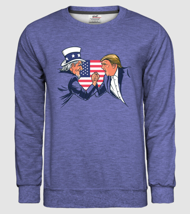 Trump Vs Unchiul Sam SUA 2020 alegeri prezidențiale model albastru jeanși pe tricou