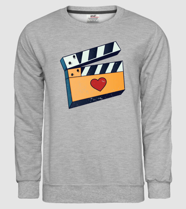 Cinema Film model gri pe tricou