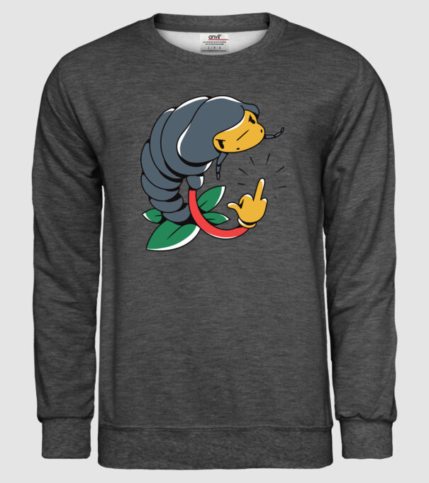 Izopodă model gri închis pe tricou