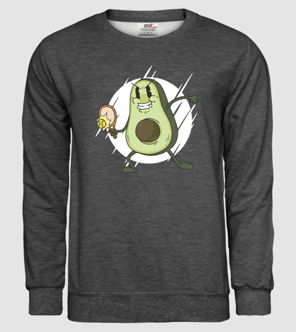 Tenis Avocado model gri închis pe tricou