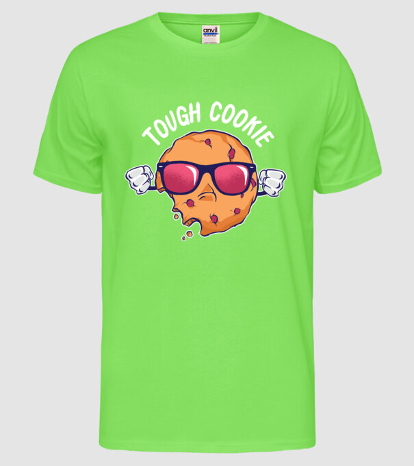 Tricou antrenament prăjitură tare model verde neon pe tricou