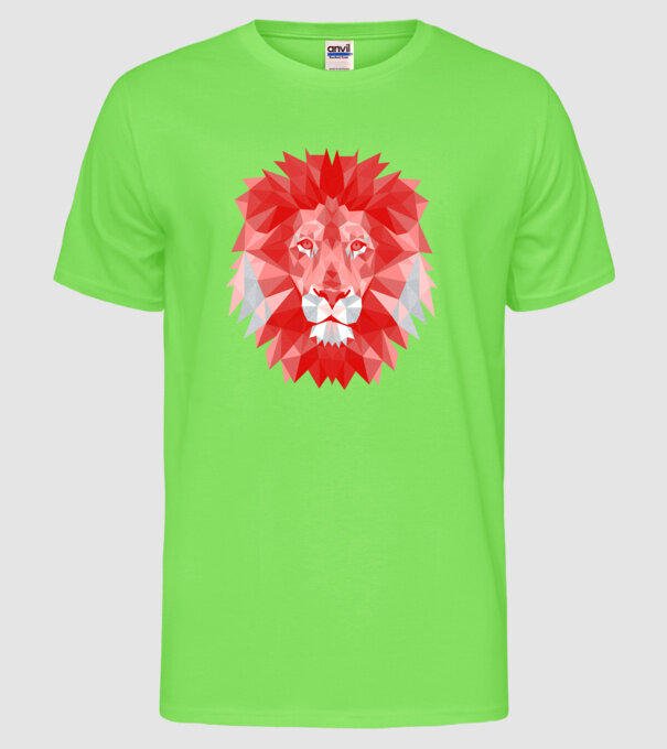 Red Lion model verde neon pe tricou