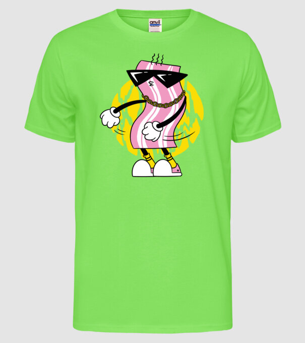 Șuncă DAB model verde neon pe tricou