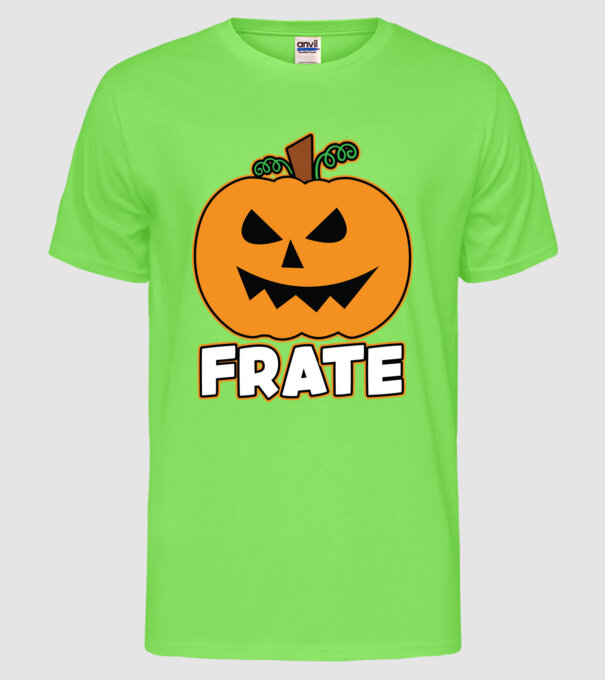 frate model verde neon pe tricou