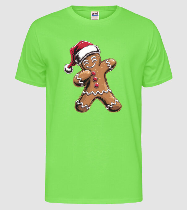 Turtă dulce dab model verde neon pe tricou