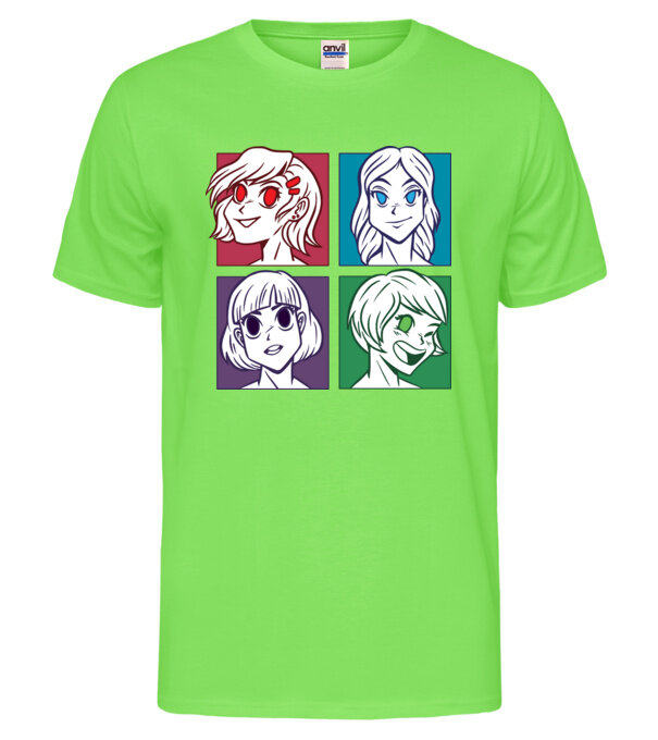  model  pe tricou