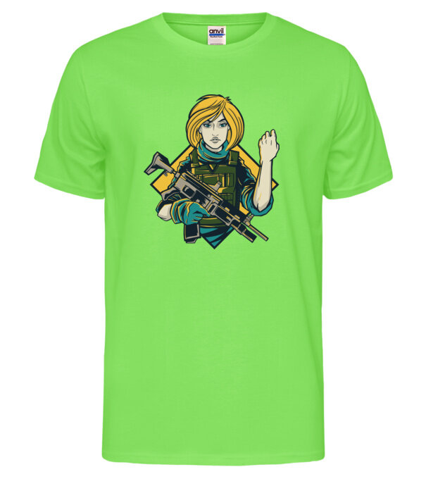  model  pe tricou