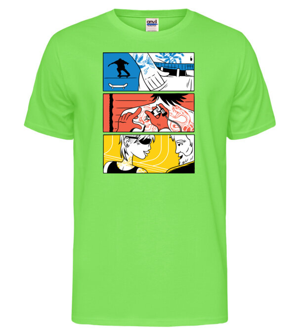  model  pe tricou