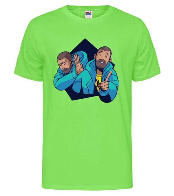  model  pe tricou