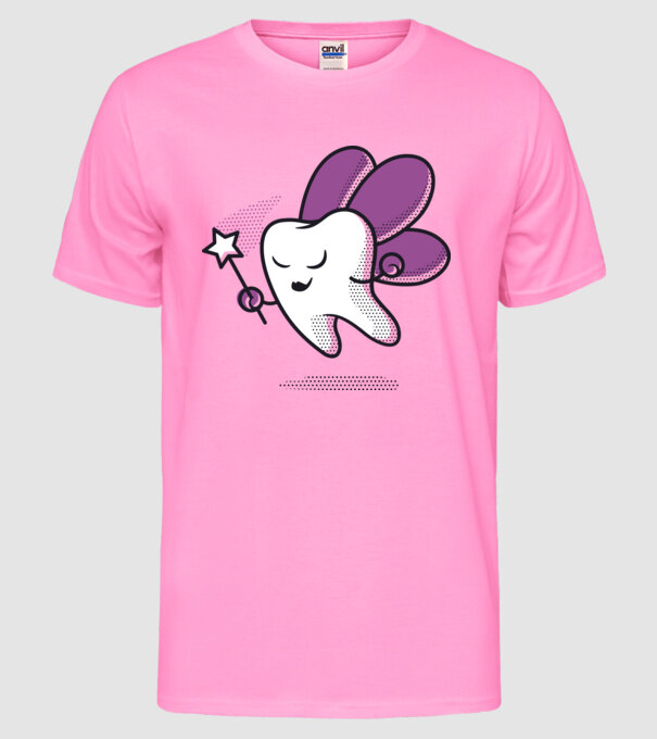 Zâna Măseluță model roz neon pe tricou