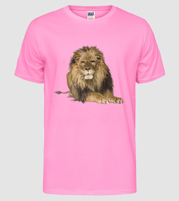 lion king model roz neon pe tricou