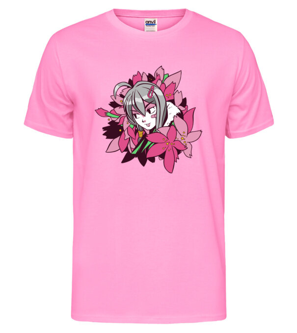  model  pe tricou