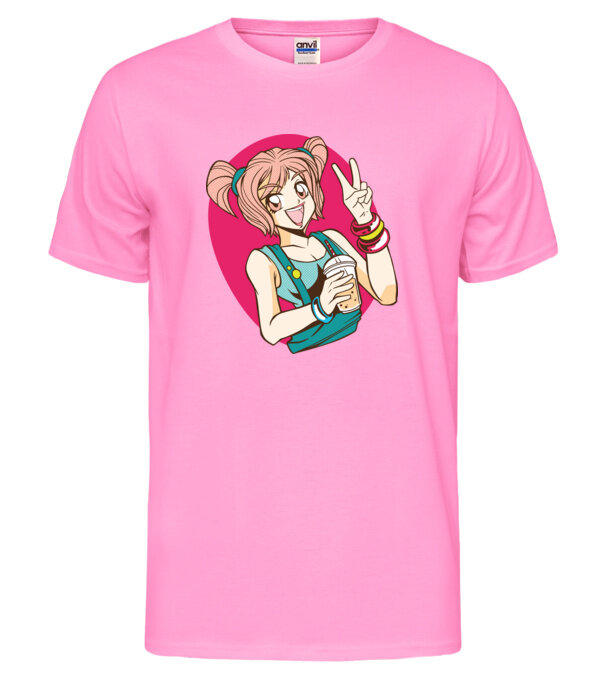  model  pe tricou