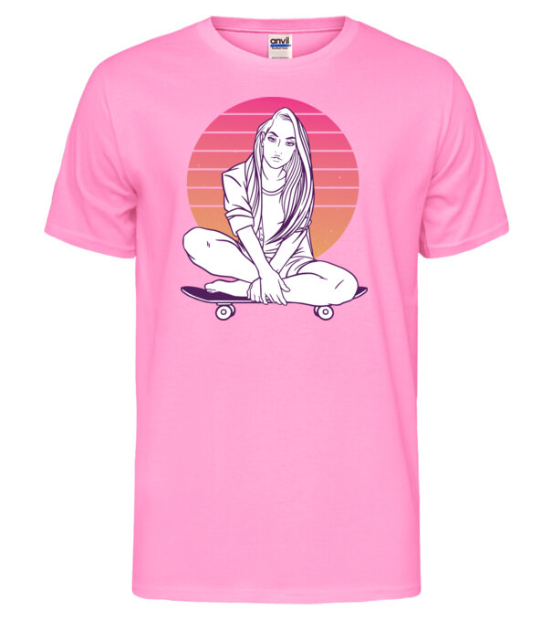  model  pe tricou