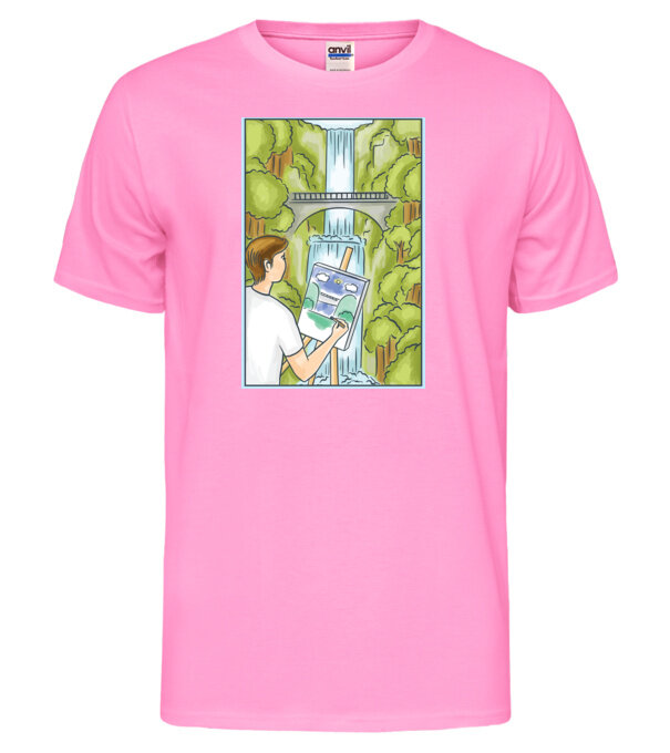  model  pe tricou