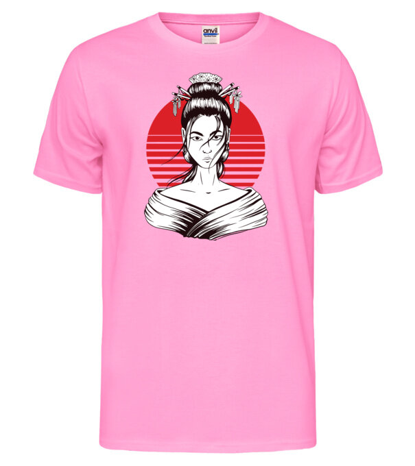  model  pe tricou