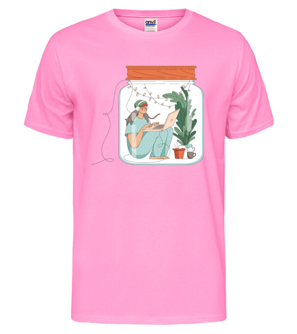  model  pe tricou