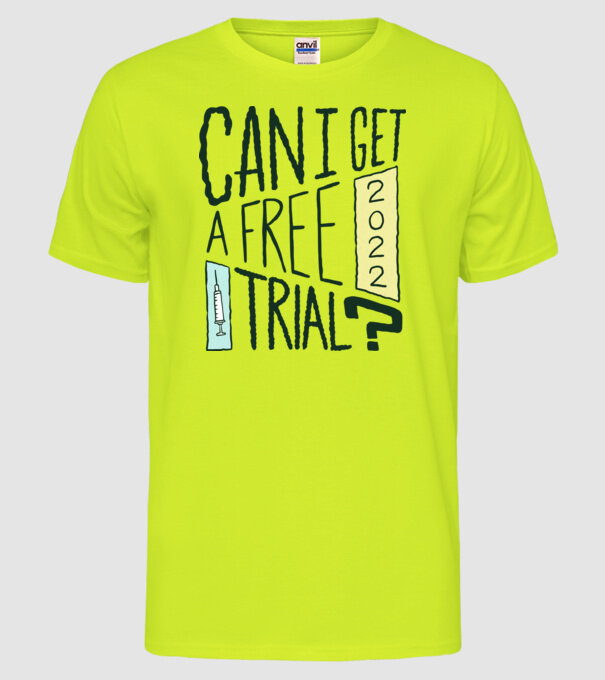  model galben neon pe tricou