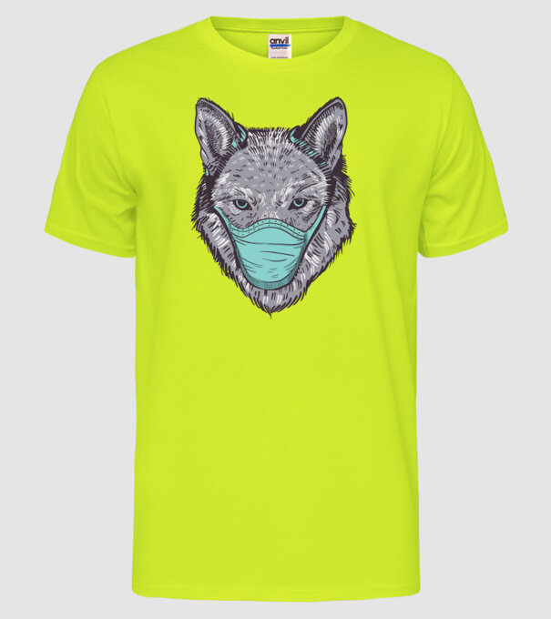  model galben neon pe tricou