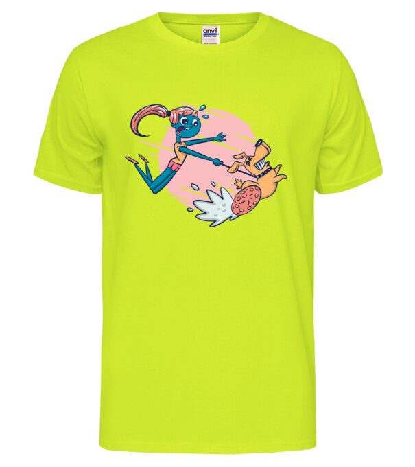  model  pe tricou