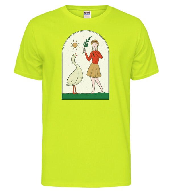 model  pe tricou