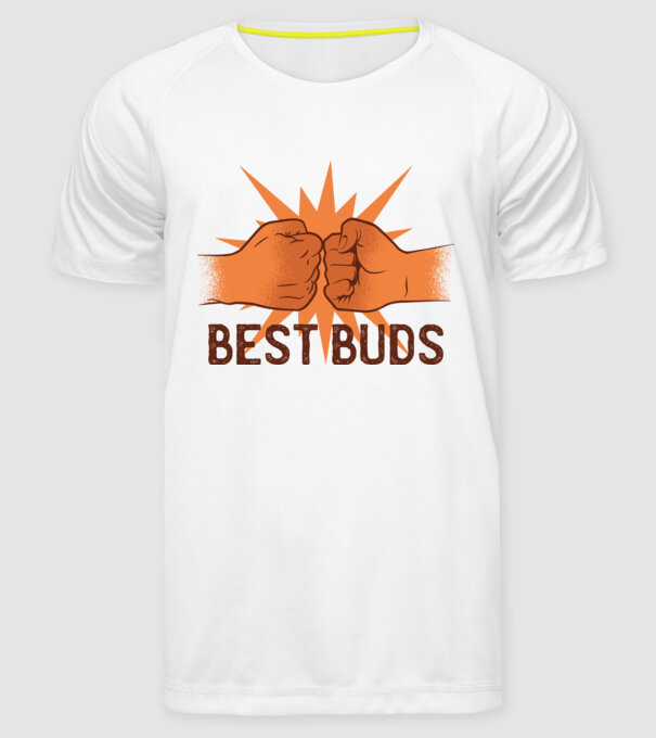 Cei mai buni prieteni model alb pe tricou