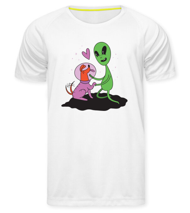  model  pe tricou