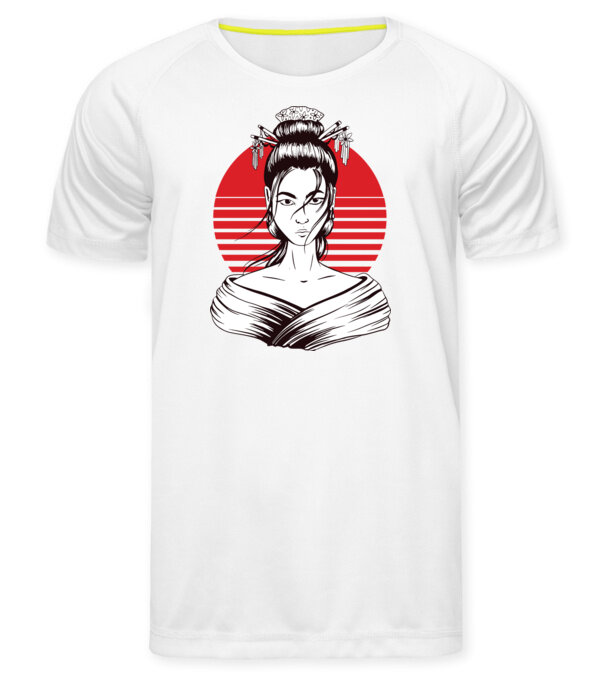  model  pe tricou
