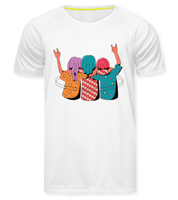  model  pe tricou