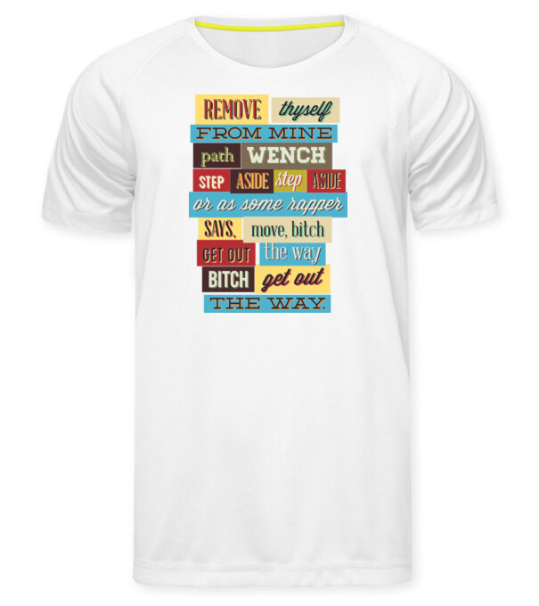  model  pe tricou