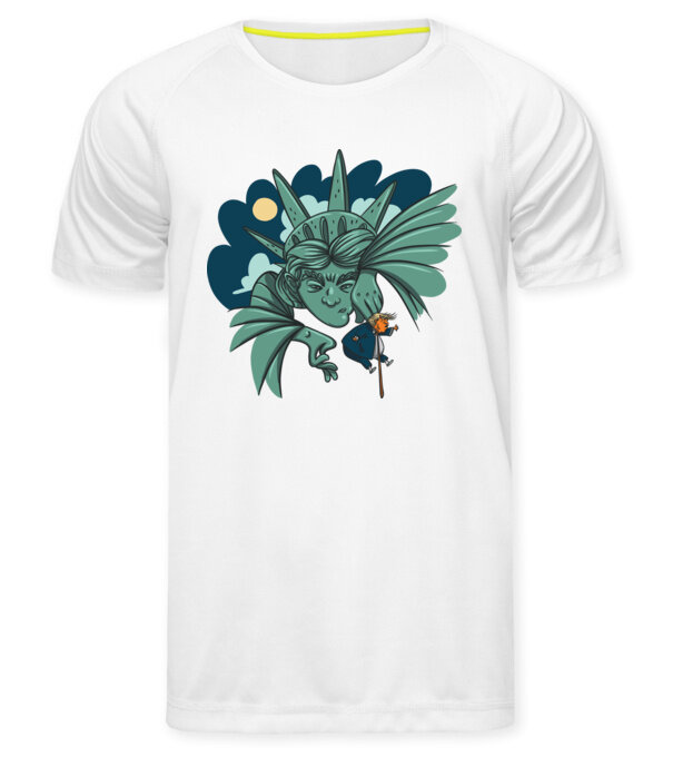  model  pe tricou