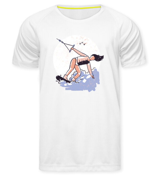  model  pe tricou