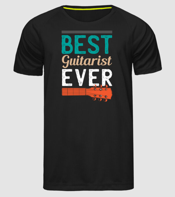 Best Guitarist Ever - Cel mai bun chitarist model negru pe tricou