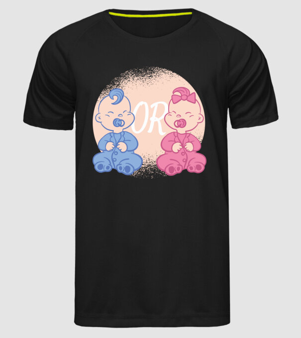 Băiat sau fată model negru pe tricou