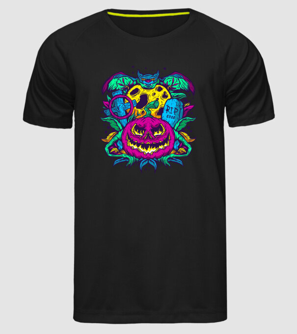  model negru pe tricou