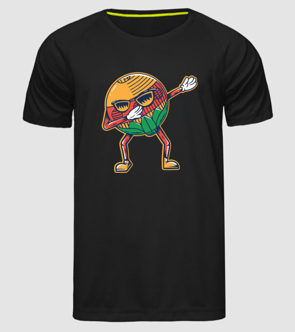 Dubă DAB cărți de joc maghiare model negru pe tricou
