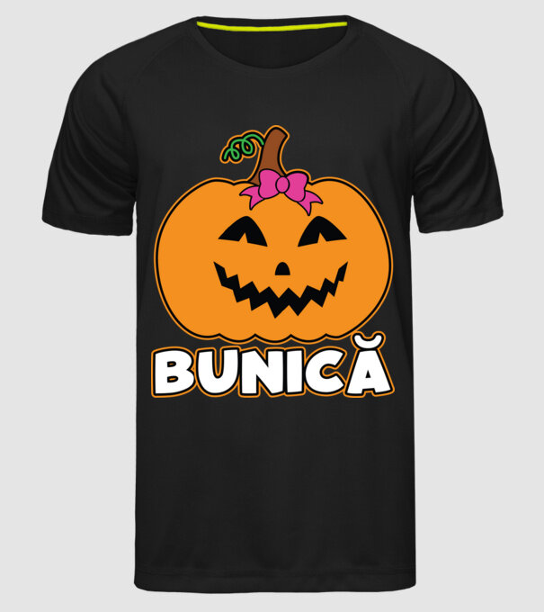 bunică model negru pe tricou
