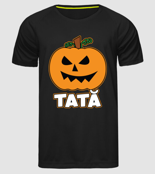 tată model negru pe tricou