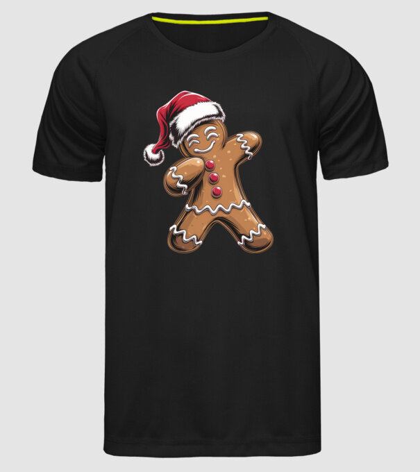 Turtă dulce dab model negru pe tricou