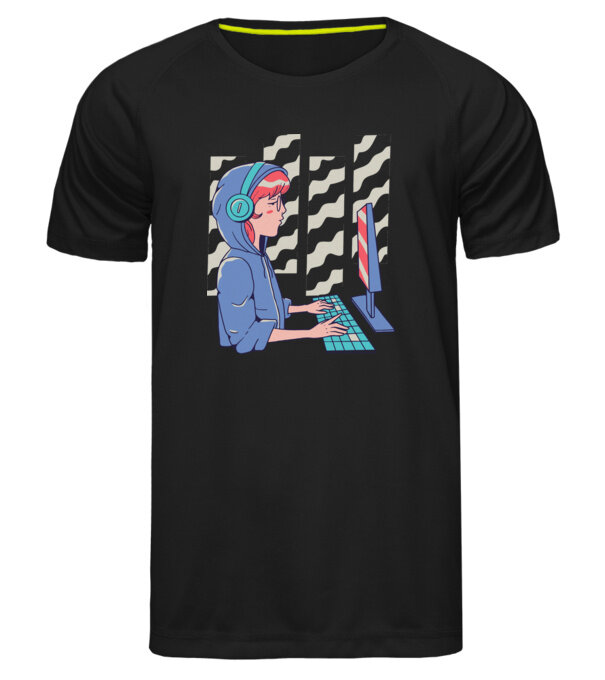  model  pe tricou