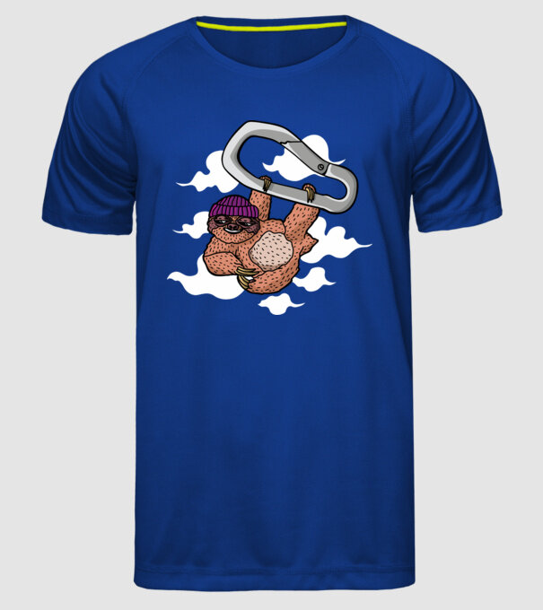Carabină pentru Leneș model albastru regal pe tricou
