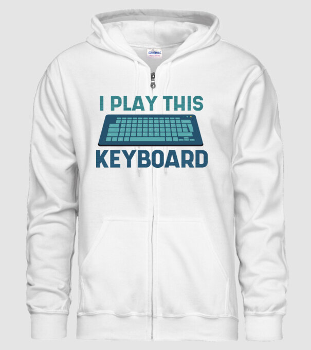 Tastatura Gamer model alb pe tricou