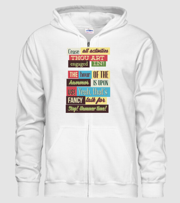 Cease all activities thou art engaged in model alb pe tricou