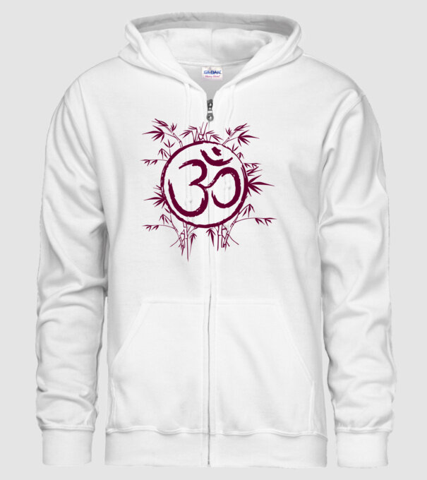 Simbol Yoga model alb pe tricou
