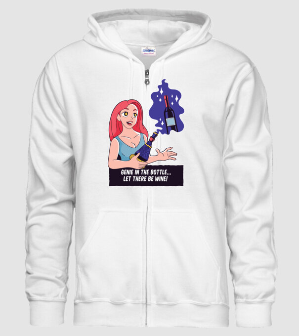 Dorința mea, să fie vin model alb pe tricou