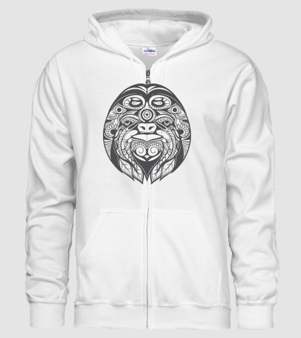 Motiv Leneș model alb pe tricou