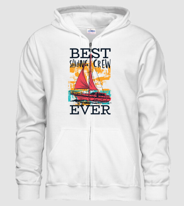 Cea mai bună echipă de navigație model alb pe tricou