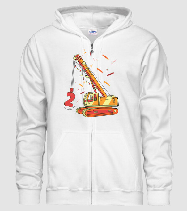 Prindere 2nd Birthday model alb pe tricou