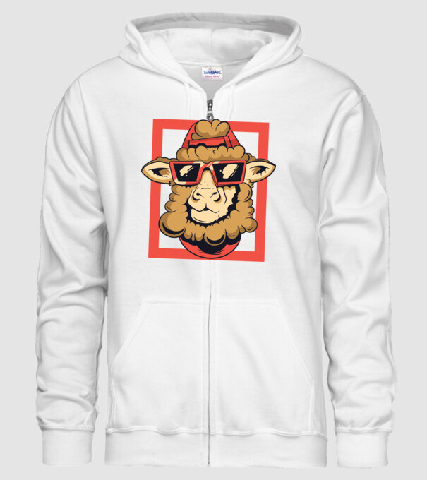 Miel cool model alb pe tricou